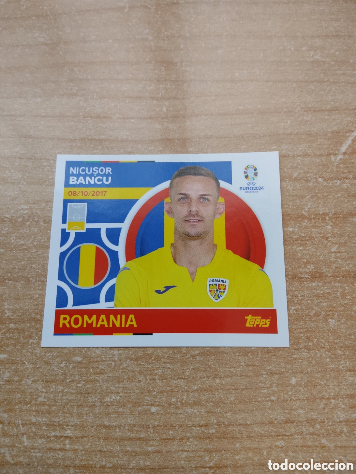 Football Stickers: 9 BANCU RUMANIA EURO 2024 TOPPS