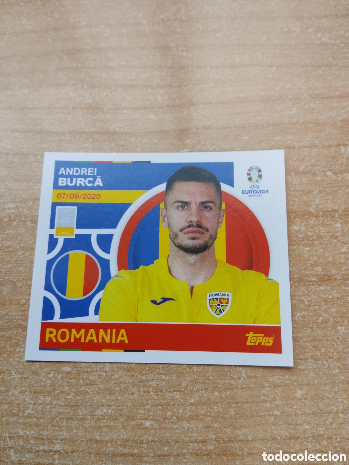 Cartes &agrave; collectionner de Football: 10 BURCA RUMANIA EURO 2024 TOPPS