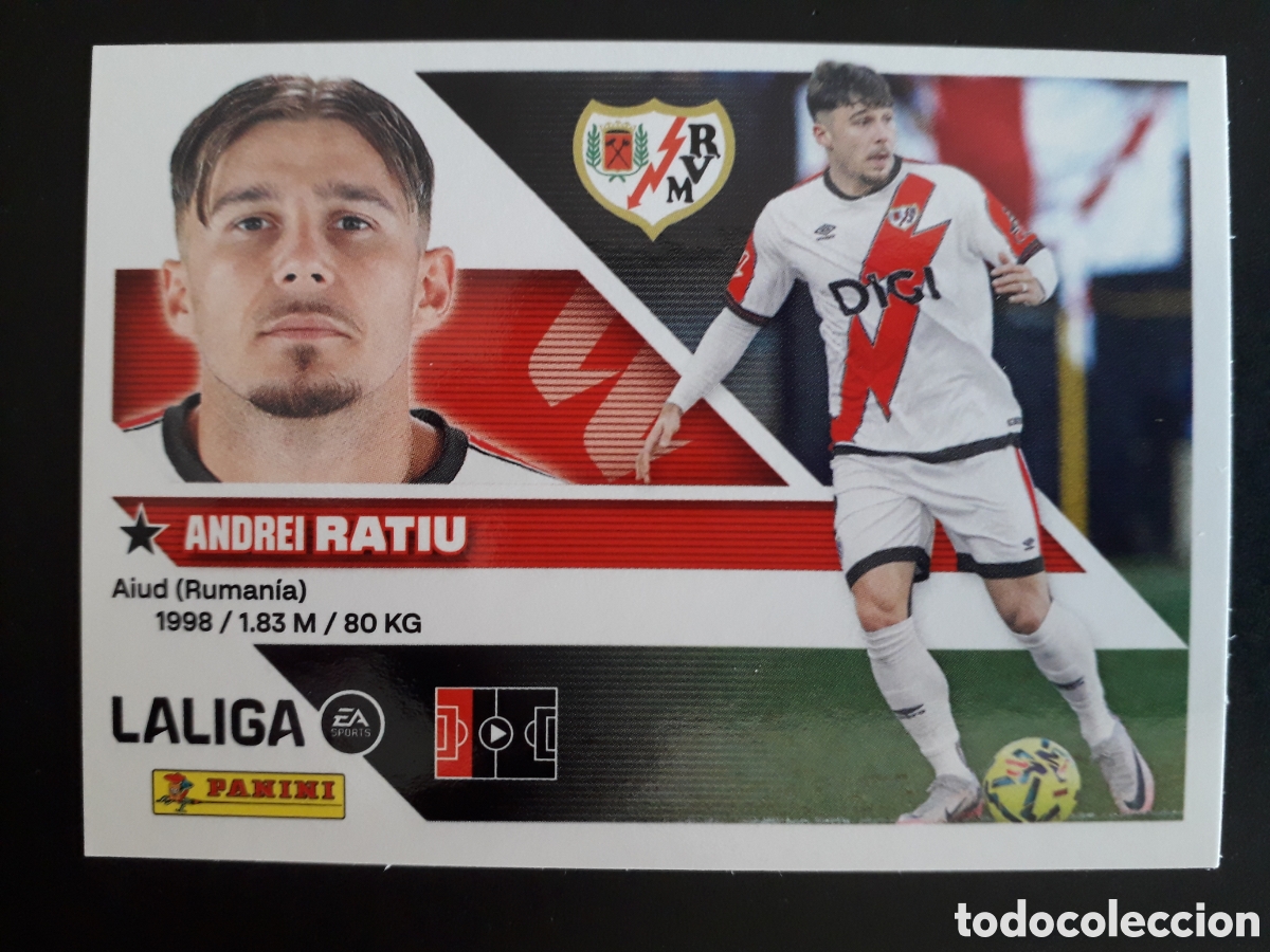 Cartes &agrave; collectionner de Football: RATIU RAYO VALLECANO N&deg; 5 ED ESTE 2026 2027 26 27 SIN PEGAR PEDIDO M&Iacute;NIMO 3&euro;