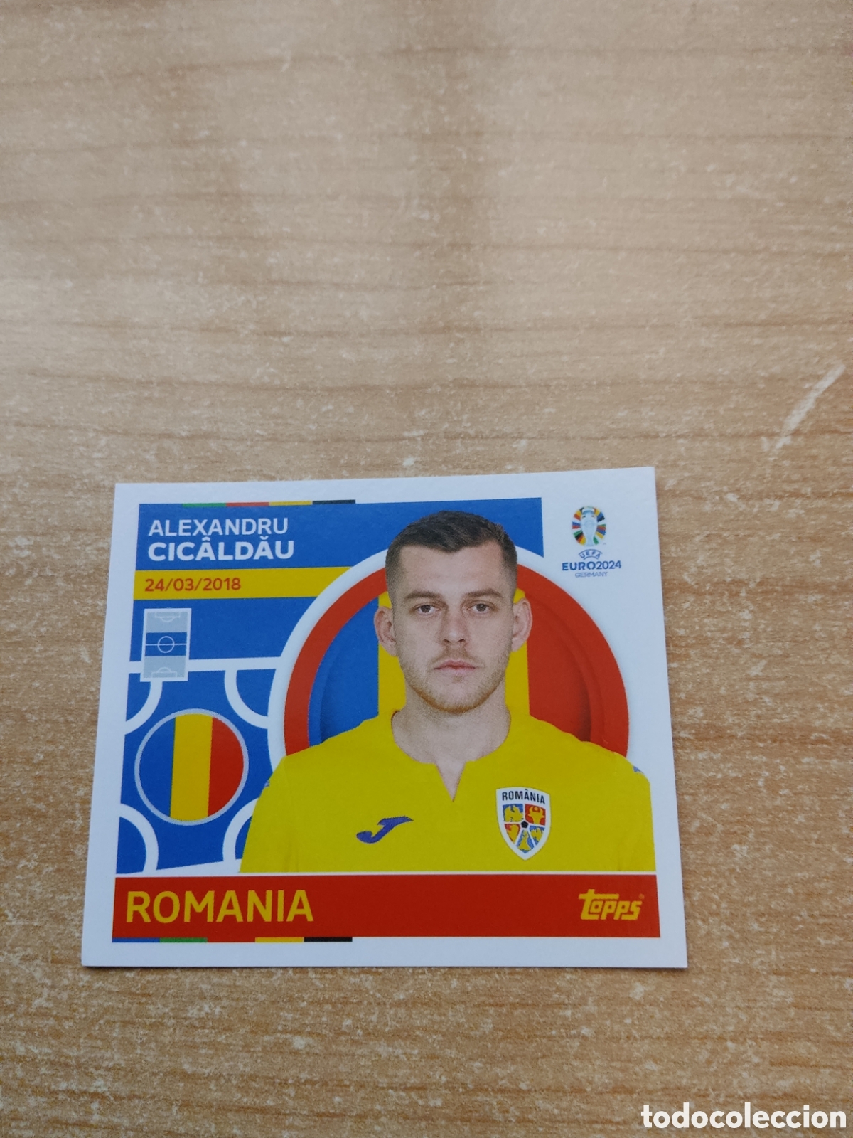 Cartes &agrave; collectionner de Football: 12 CICALDAU RUMANIA EURO 2024 TOPPS
