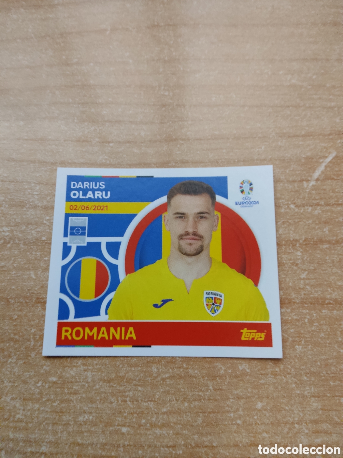 Cartes &agrave; collectionner de Football: 13 OLARU RUMANIA EURO 2024 TOPPS