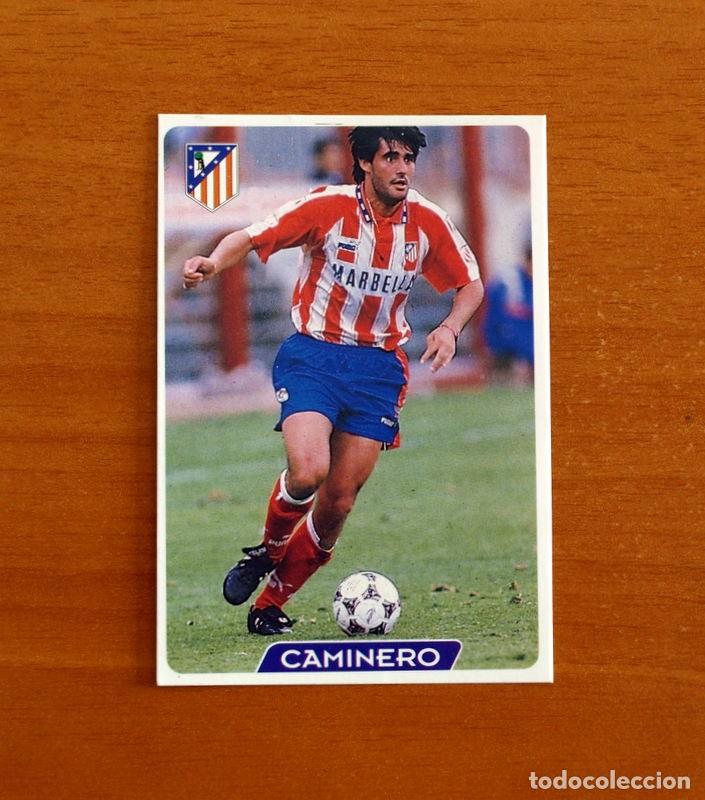 Cartes &agrave; collectionner de Football: Atl&eacute;tico de Madrid - N&ordm; 248 Caminero -Las Fichas de la Liga 95-96-1995-1996 Mundicromo