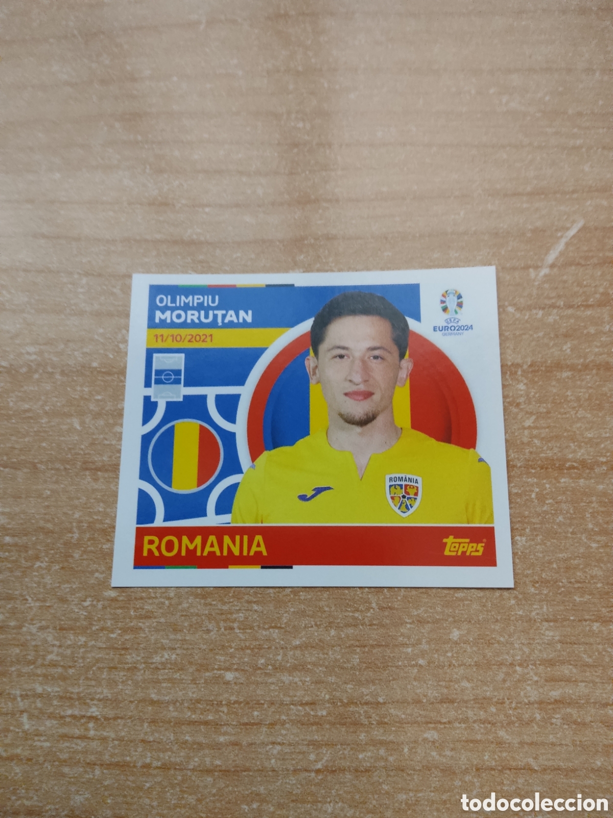 Football Stickers: 15 MORUTAN RUMANIA EURO 2024 TOPPS