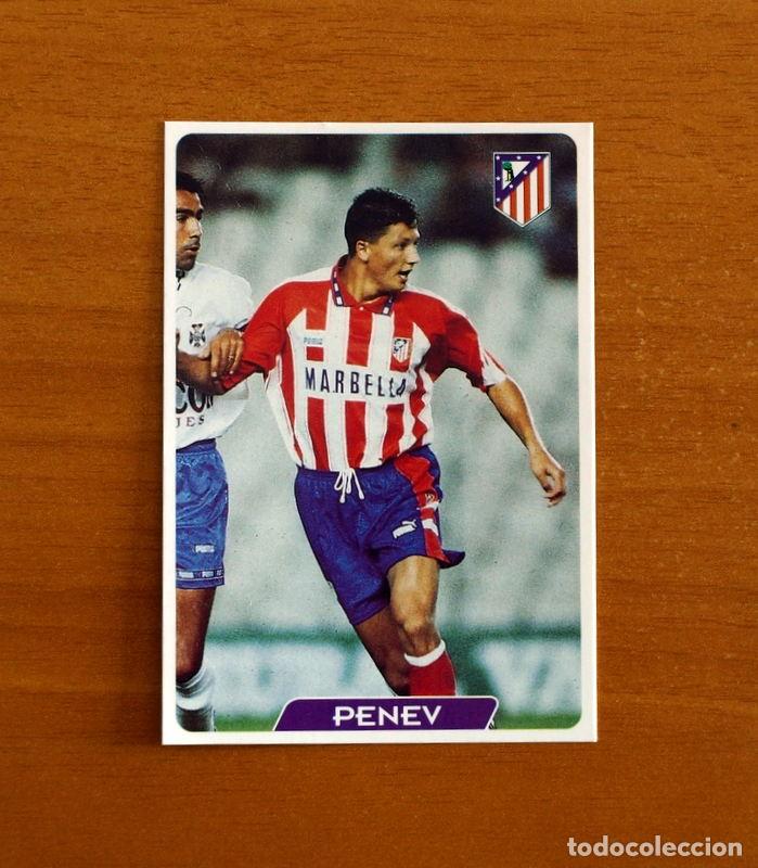 Cromos de f&uacute;tbol: Atl&eacute;tico de Madrid - N&ordm; 252 Penev -Las Fichas de la Liga 95-96-1995-1996 Mundicromo