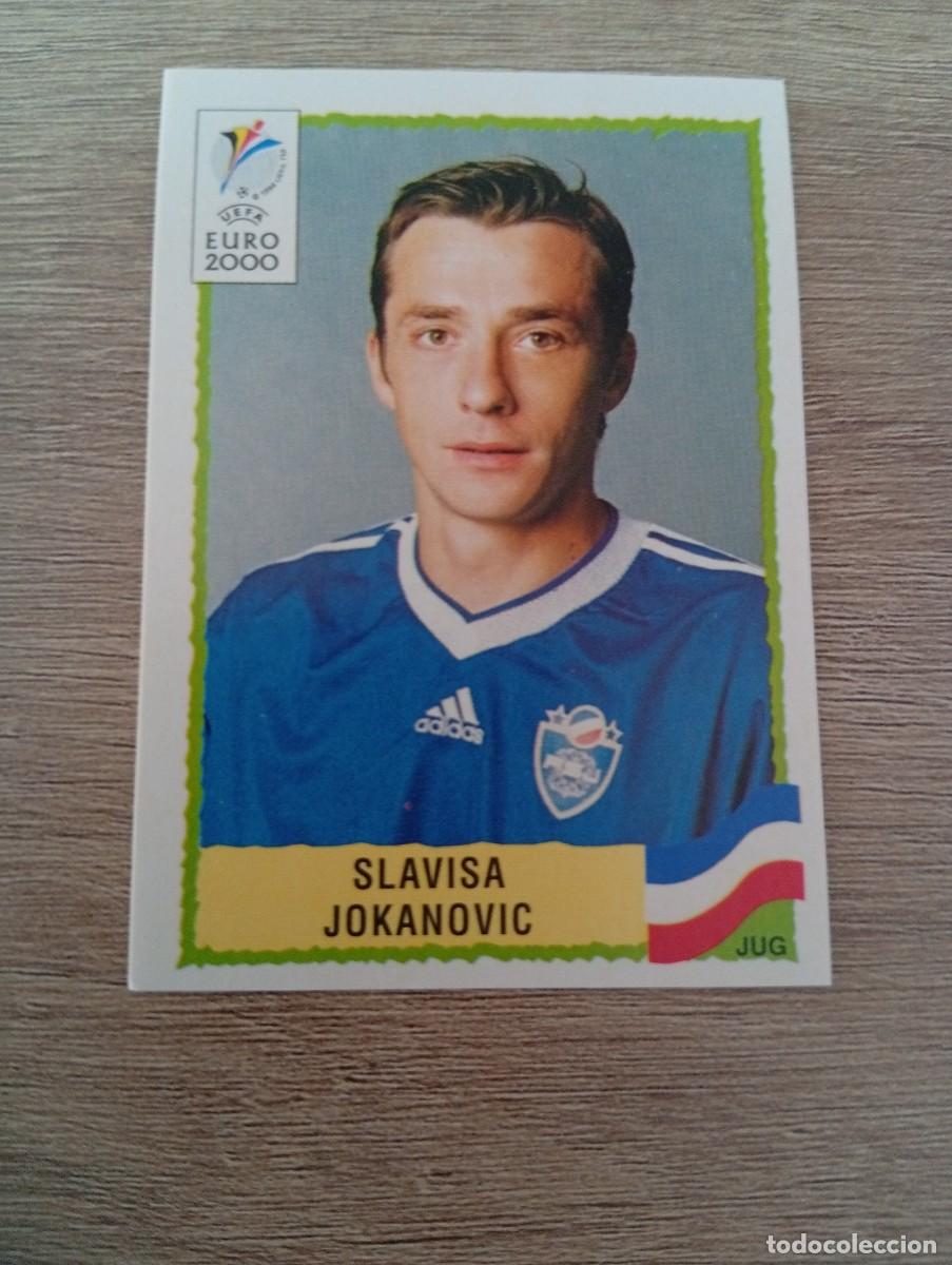 Cromos de f&uacute;tbol: SLAVISA JOKANOVIC 222 YUGOSLAVIA EURO EUROCOPA 2000 00 PANINI NUNCA PEGADO SIN PEGAR