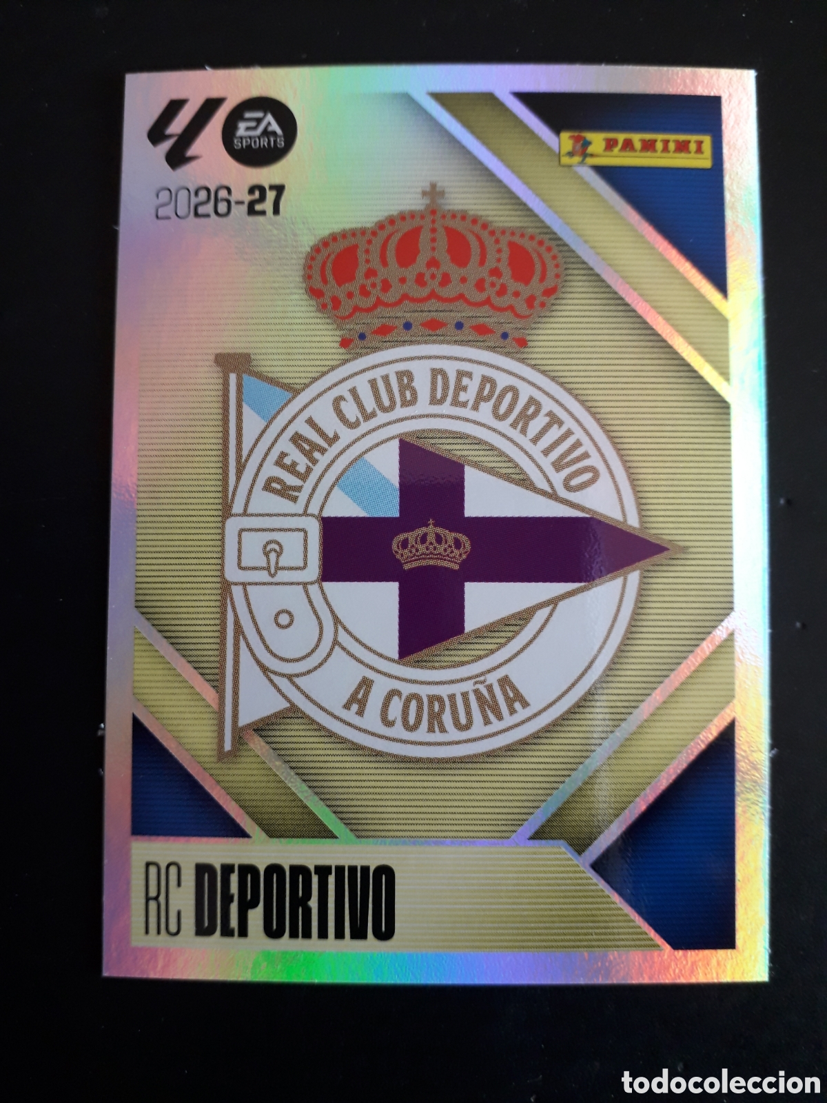 Cromos de Futebol: ESCUDO DEPORTIVO DE LA CORU&Ntilde;A N&deg; 1 ED ESTE 2026 2027 26 27 SIN PEGAR PEDIDO M&Iacute;NIMO 3&euro;