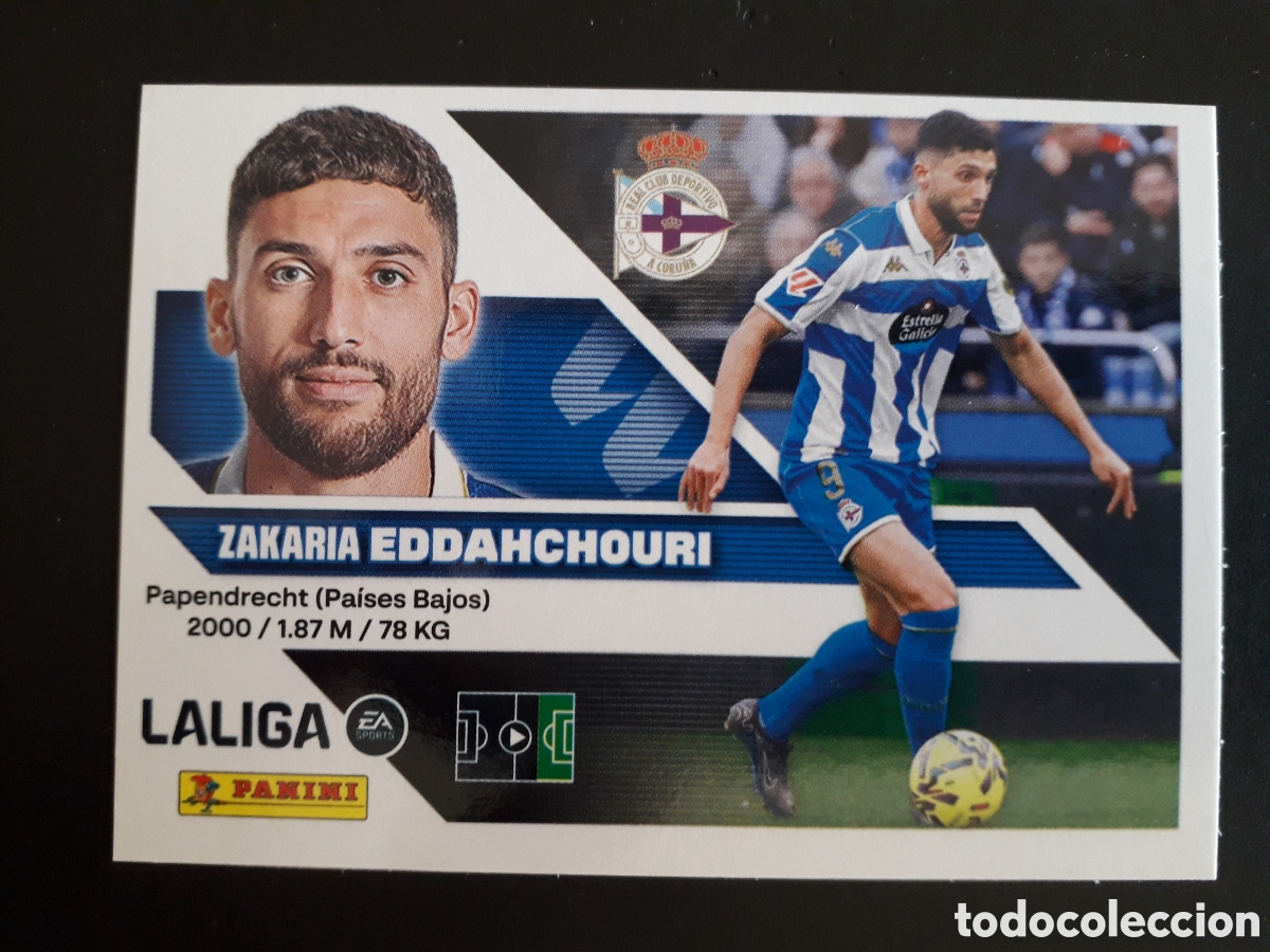 Cromos de Futebol: EDDAHCHOURI DEPORTIVO DE LA CORU&Ntilde;A N&deg; 19 ED ESTE 2026 2027 26 27 SIN PEGAR PEDIDO M&Iacute;NIMO 3&euro;