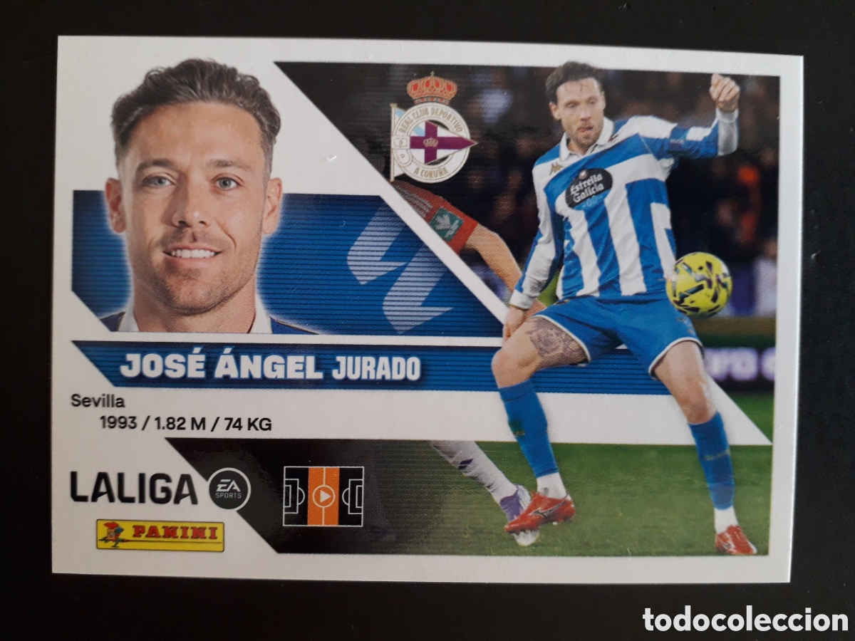 Cromos de Futebol: JOS&Eacute; &Aacute;NGEL DEPORTIVO DE LA CORU&Ntilde;A N&deg; 14 ED ESTE 2026 2027 26 27 SIN PEGAR PEDIDO M&Iacute;NIMO 3&euro;