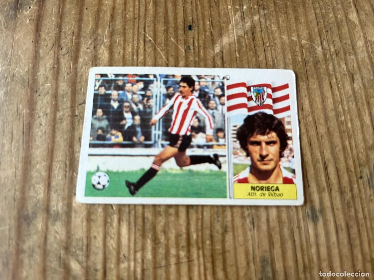Figurine di Calcio: CROMO SIN PEGAR NUNCA PEGADO ALBUM LIGA ESTE 86 87 1986 1987 ATHLETIC BILBAO NORIEGA