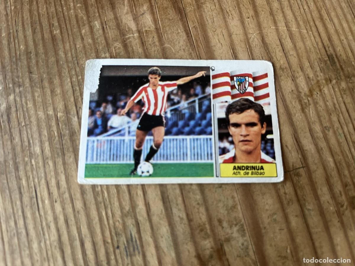 Figurine di Calcio: CROMO SIN PEGAR NUNCA PEGADO ALBUM LIGA ESTE 86 87 1986 1987 ATHLETIC BILBAO ANDRINUA