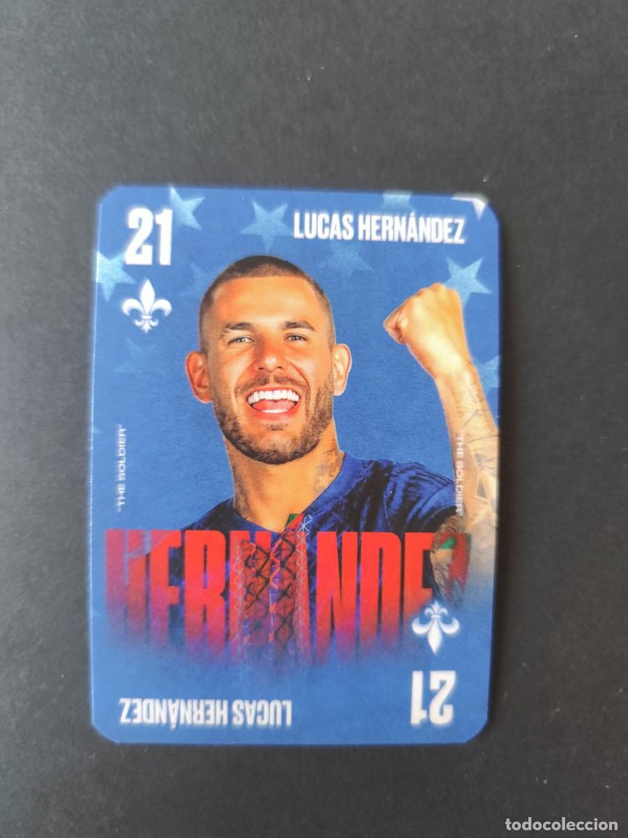 Figurine di Calcio: LUCAS HERN&Aacute;NDEZ STANDARD CARD CLUB LEGACYZ 2026 ATL&Eacute;TICO MADRID BAYERN MUNICH PSG FRANCIA
