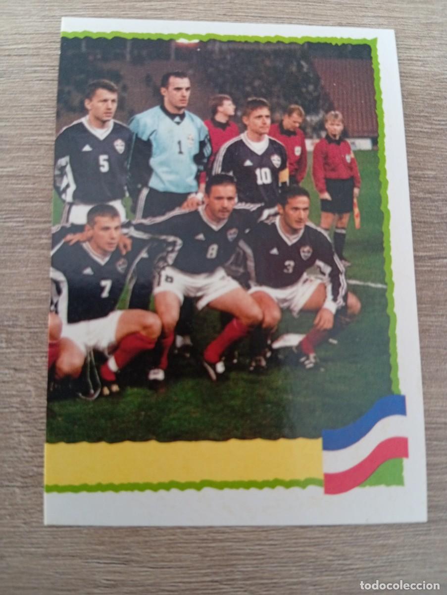 Figurine di Calcio: ALINEACION YUGOSLAVIA 212 EURO EUROCOPA 2000 00 PANINI NUNCA PEGADO SIN PEGAR