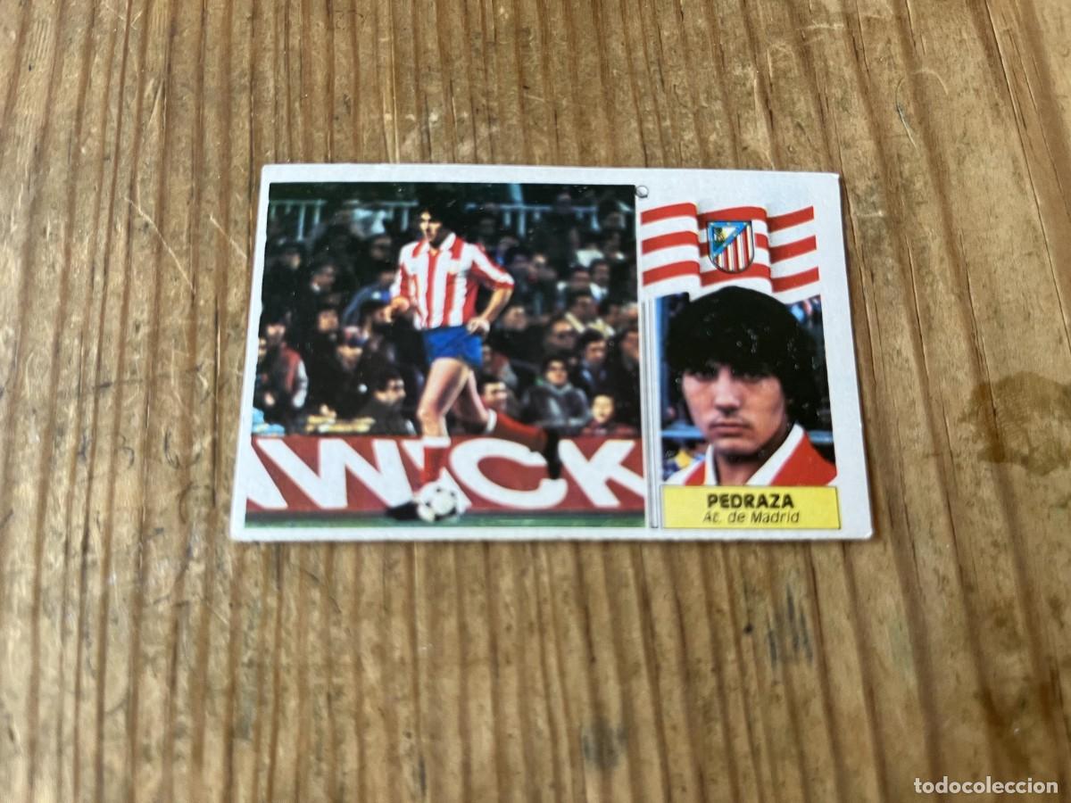 Figurine di Calcio: CROMO SIN PEGAR NUNCA PEGADO ALBUM LIGA ESTE 86 87 1986 1987 ATLETICO MADRID PEDRAZA
