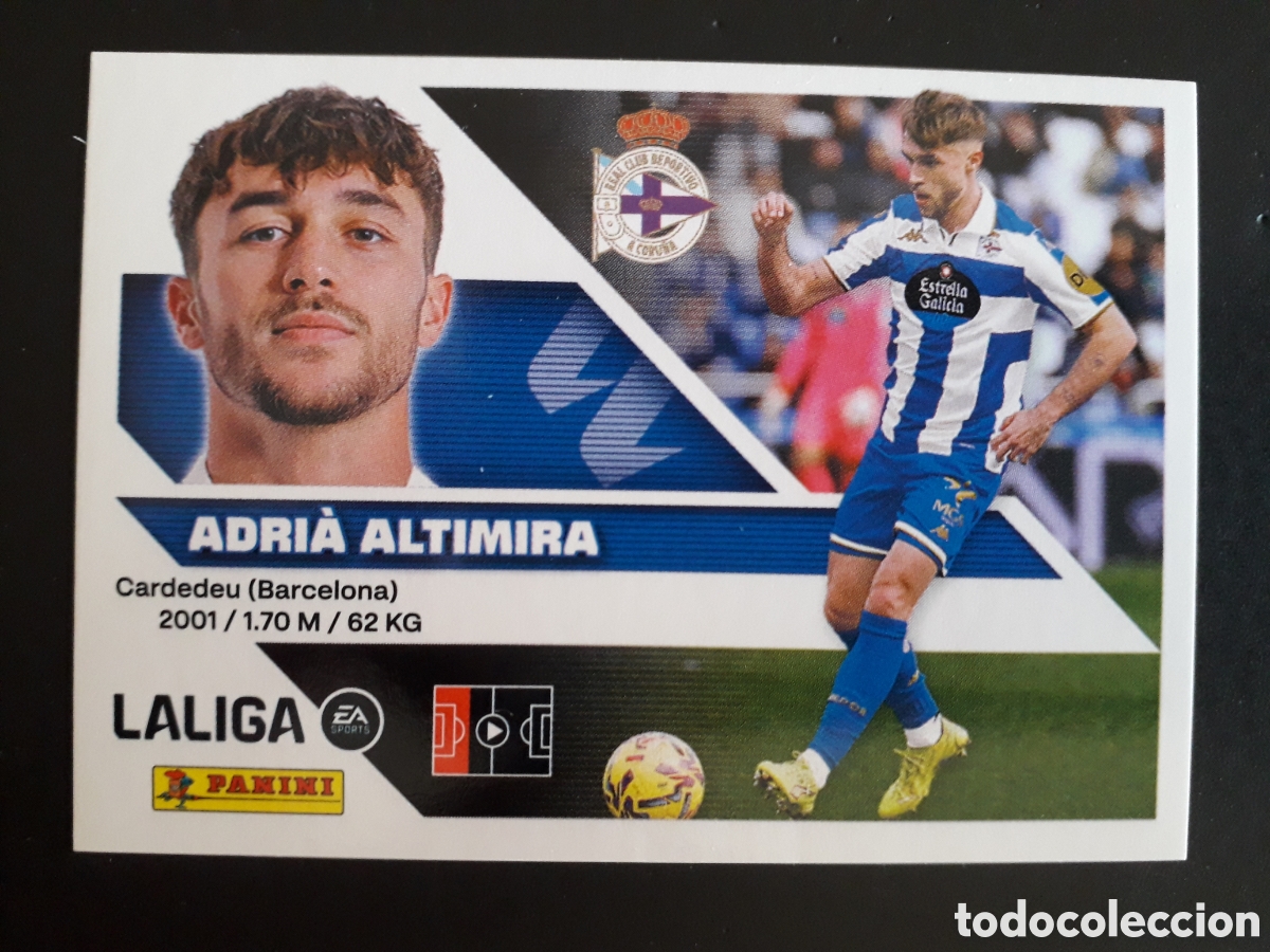 Figurine di Calcio: ADRI&Agrave; ALTAMIRA DEPORTIVO DE LA CORU&Ntilde;A N&deg; 5 ED ESTE 2026 2027 26 27 SIN PEGAR PEDIDO M&Iacute;NIMO 3&euro;