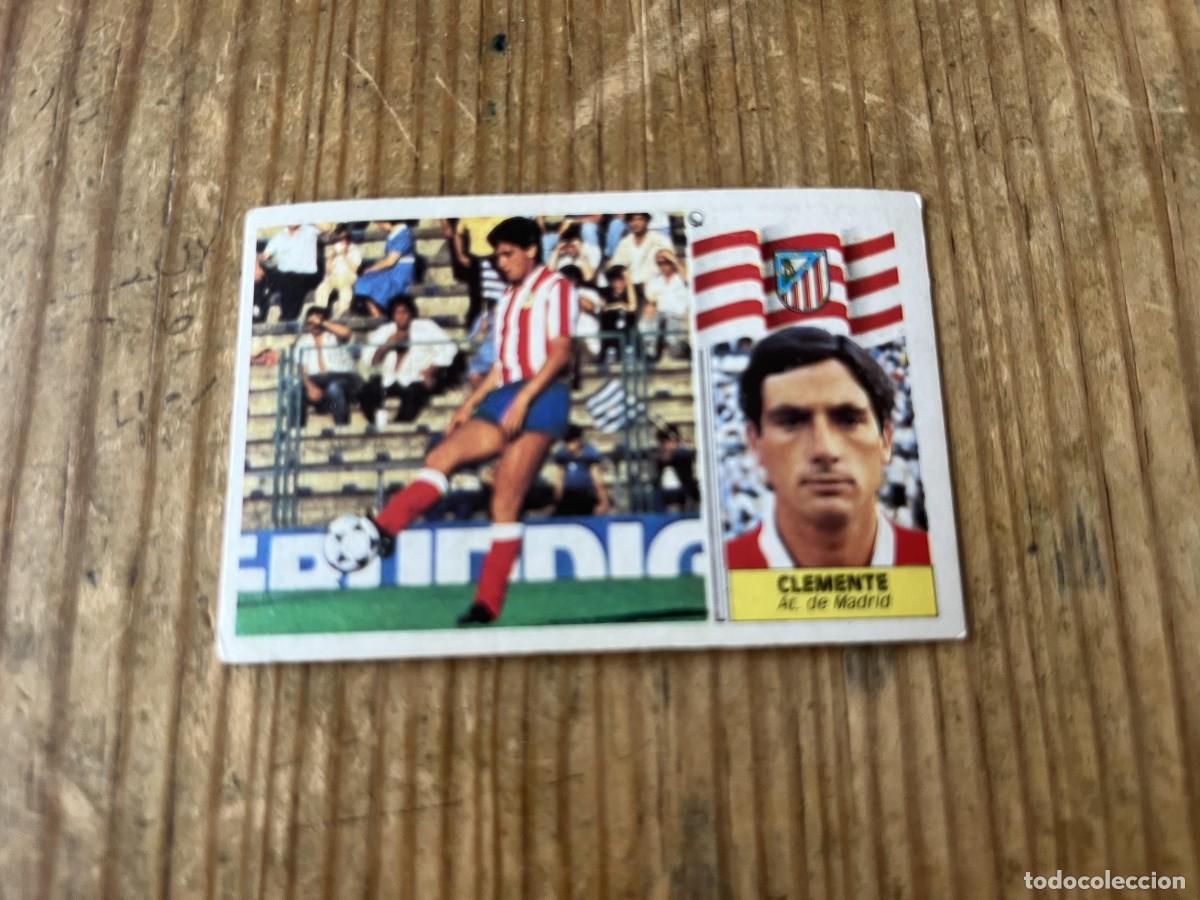 Figurine di Calcio: CROMO DESPEGADO ALBUM LIGA ESTE 86 87 1986 1987 ATLETICO MADRID CLEMENTE