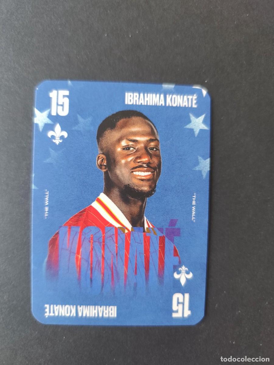 Cromos de f&uacute;tbol: IBRAHIMA KONAT&Eacute; STANDARD CARD CLUB LEGACYZ 2026 LEIPZIG LIVERPOOL