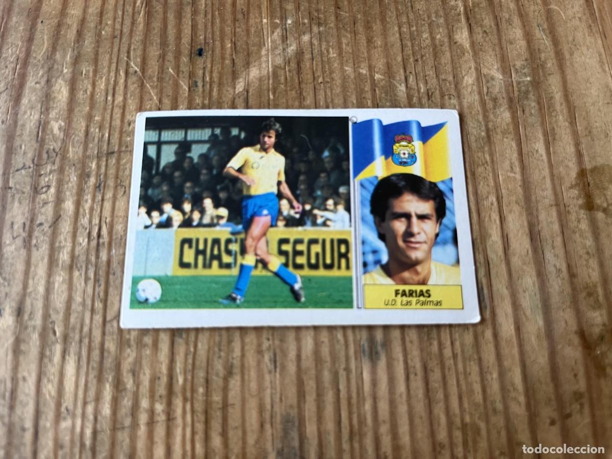 Cromos de f&uacute;tbol: CROMO SIN PEGAR NUNCA PEGADO ALBUM LIGA ESTE 86 87 1986 1987 LAS PALMAS FARIAS
