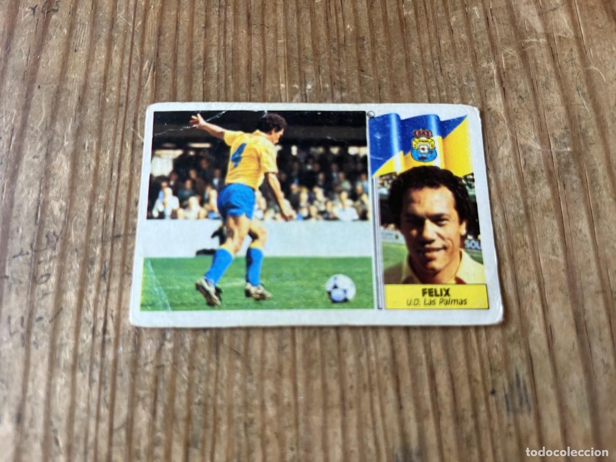 Cromos de Futebol: CROMO SIN PEGAR NUNCA PEGADO ALBUM LIGA ESTE 86 87 1986 1987 LAS PALMAS FELIX