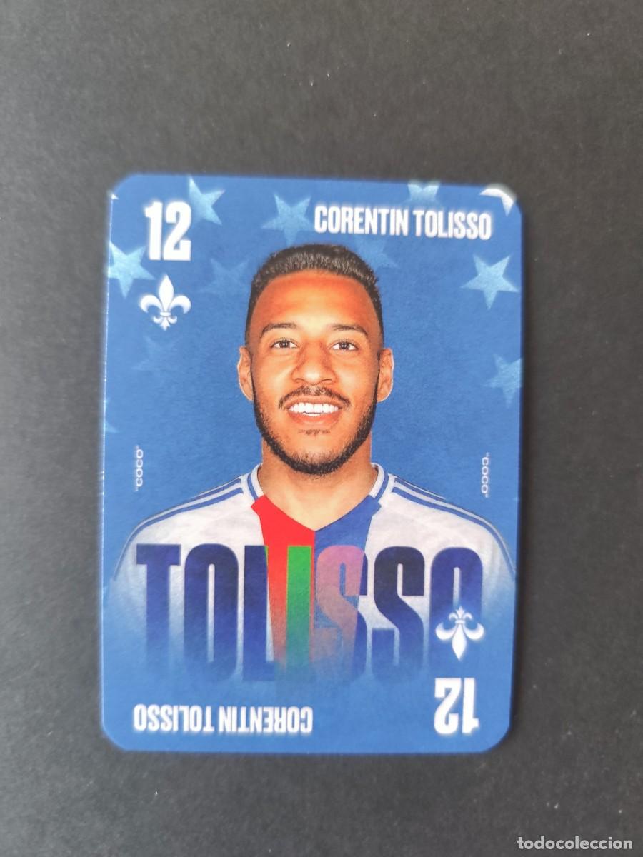 Cromos de f&uacute;tbol: CORENTIN TOLISSO STANDARD CARD CLUB LEGACYZ 2026 LYON BAYERN MUNICH FRANCIA