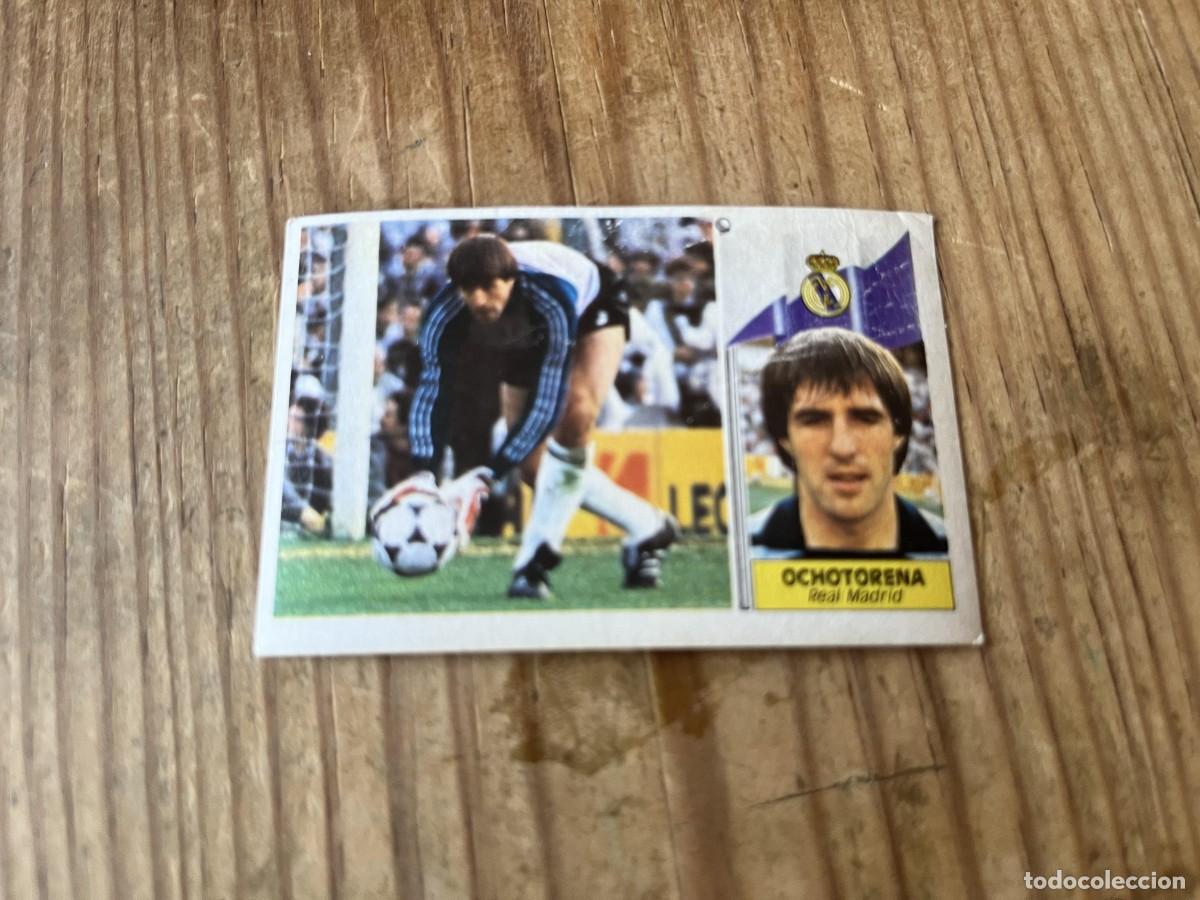 Cromos de f&uacute;tbol: CROMO DESPEGADO ALBUM LIGA ESTE 86 87 1986 1987 REAL MADRID OCHOTORENA