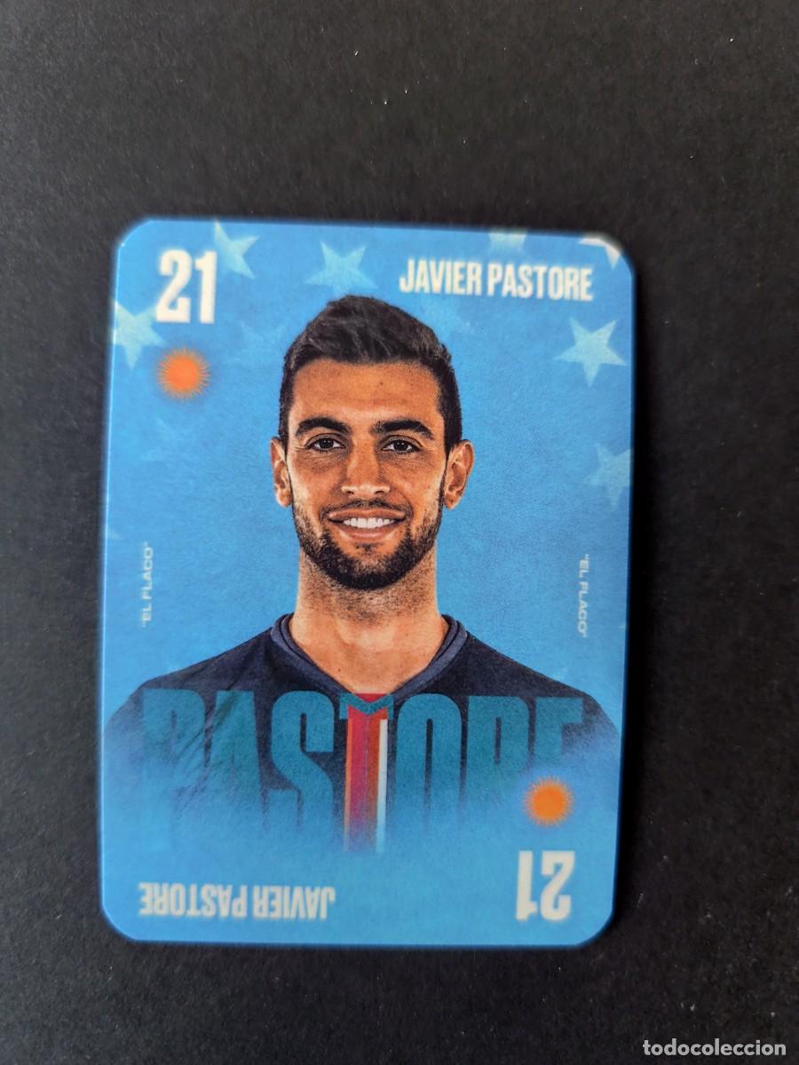 Cromos de f&uacute;tbol: JAVIER PASTORE STANDARD CARD CLUB LEGACYZ 2026 PALERMO PSG ROMA ARGENTINA