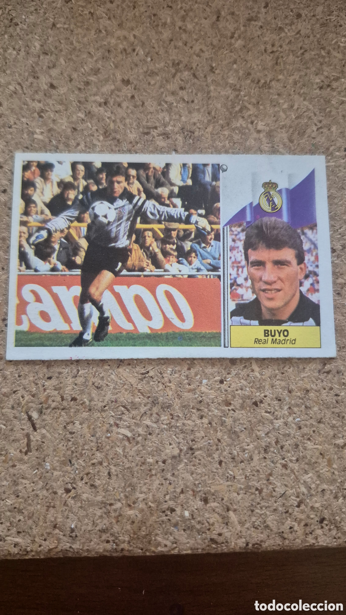 Cromos de f&uacute;tbol: EDICIONES ESTE LIGA 86 87 1986 1987 CROMO DESPEGADO FICHAJE N&ordm; 3 BUYO REAL MADRID