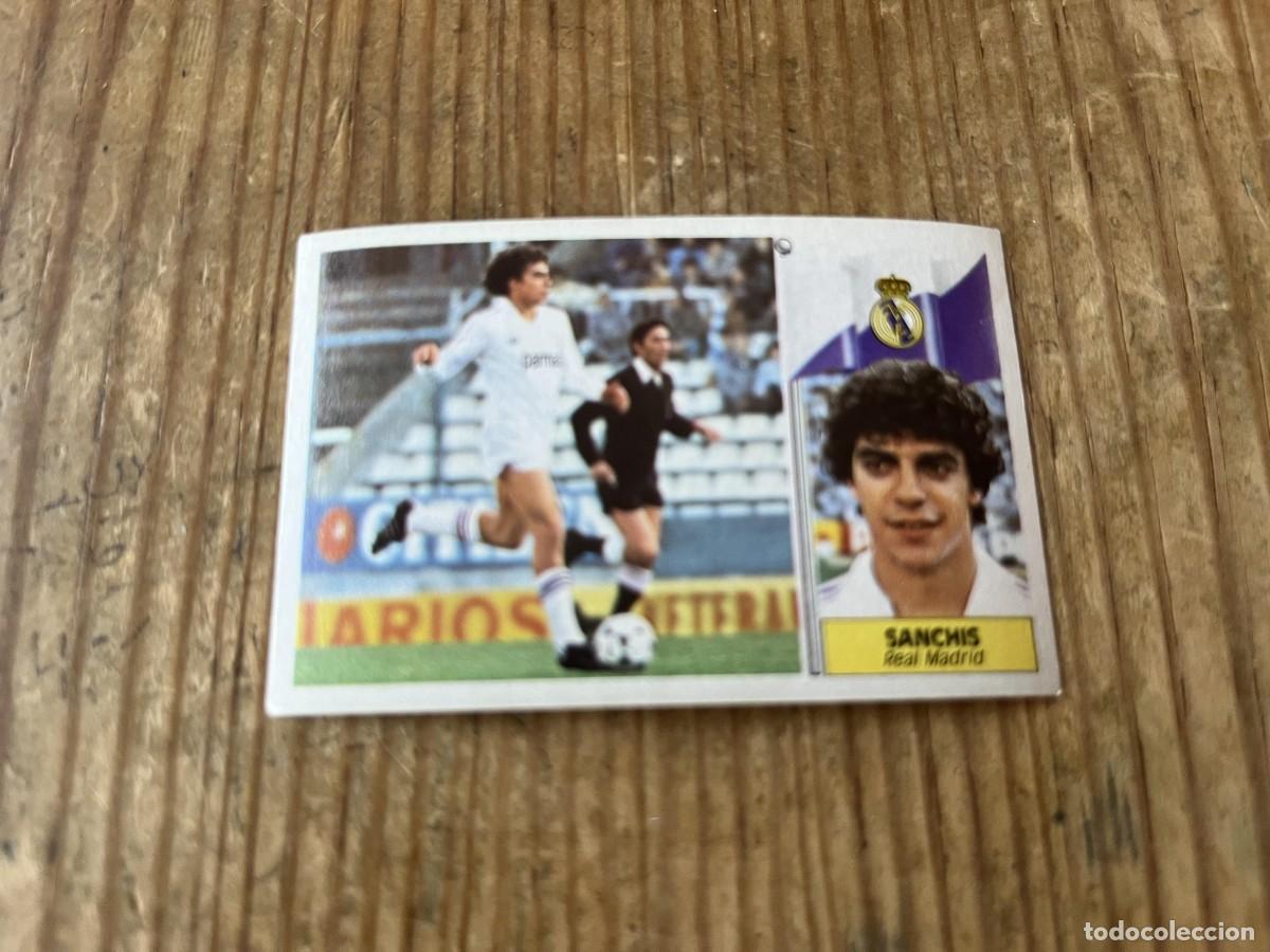 Cromos de Futebol: CROMO DESPEGADO ALBUM LIGA ESTE 86 87 1986 1987 REAL MADRID SANCHIS