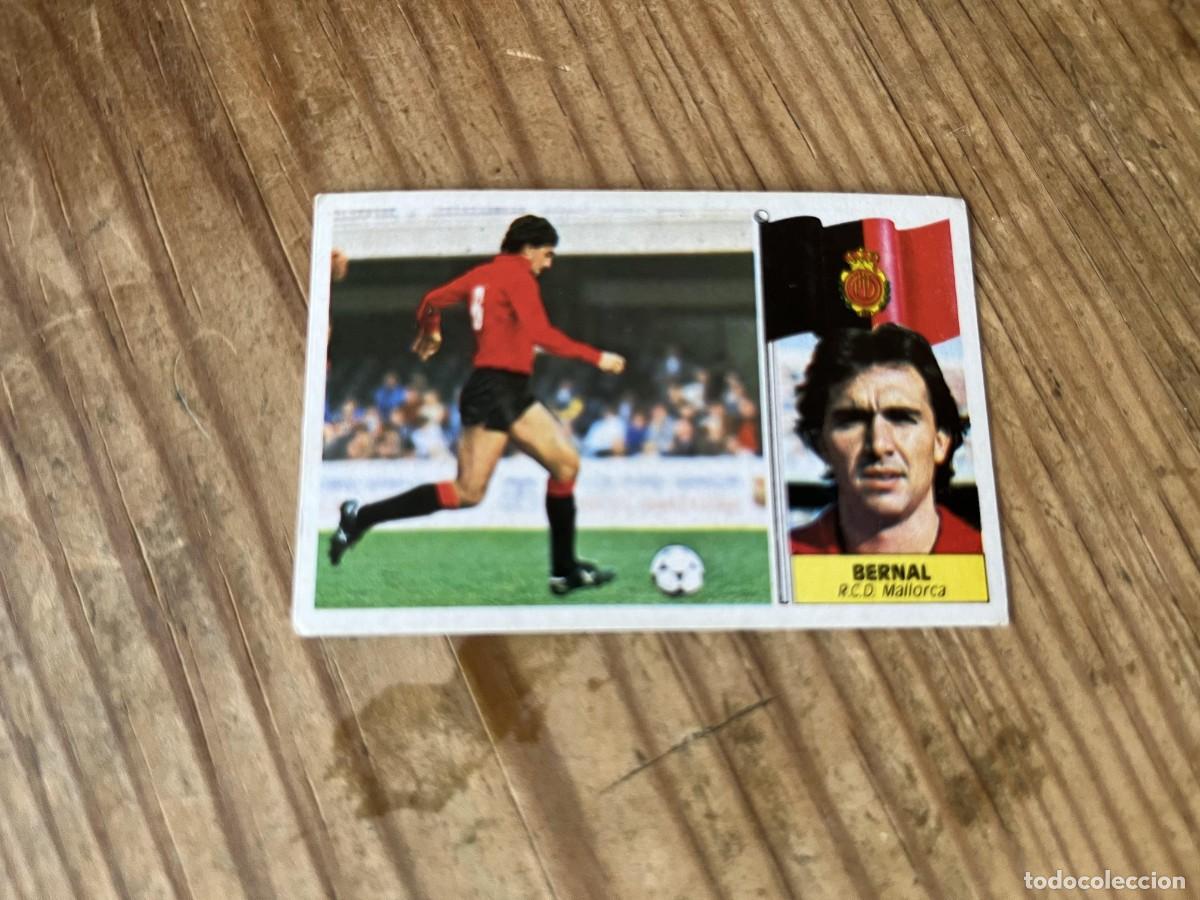 Cromos de f&uacute;tbol: CROMO SIN PEGAR NUNCA PEGADO ALBUM LIGA ESTE 86 87 1986 1987 REAL MALLORCA BERNAL