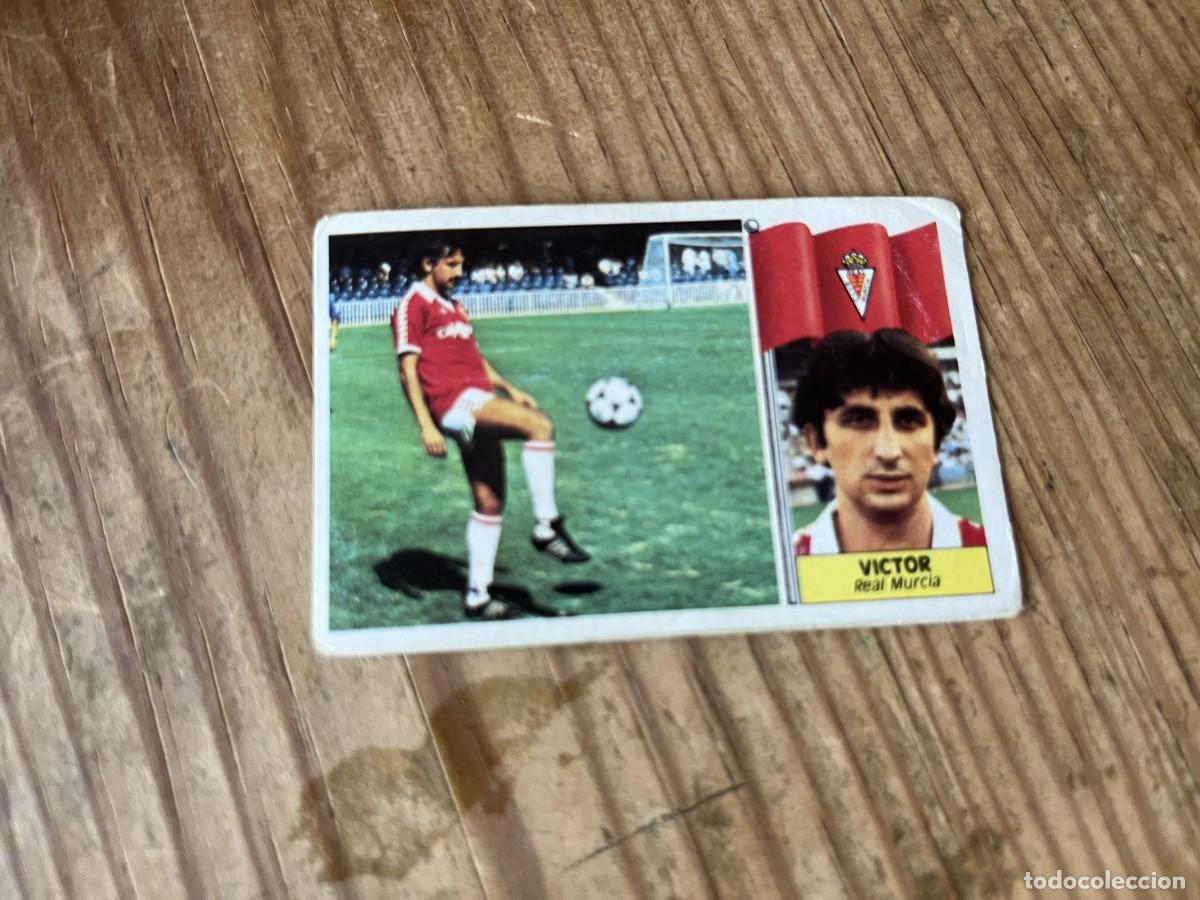 Cromos de f&uacute;tbol: CROMO SIN PEGAR NUNCA PEGADO ALBUM LIGA ESTE 86 87 1986 1987 REAL MURCIA VICTOR
