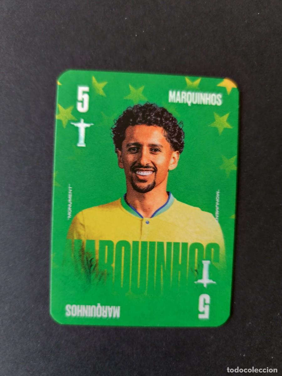 Cromos de f&uacute;tbol: MARQUINHOS STANDARD CARD CLUB LEGACYZ 2026 ROMA PSG BRASIL