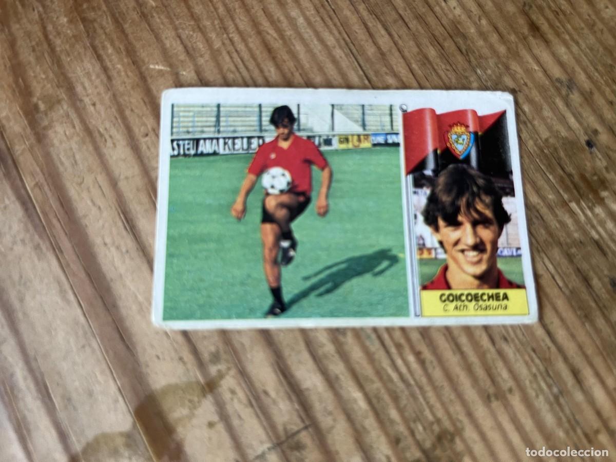Cromos de f&uacute;tbol: CROMO SIN PEGAR NUNCA PEGADO ALBUM LIGA ESTE 86 87 1986 1987 OSASUNA GOICOECHEA