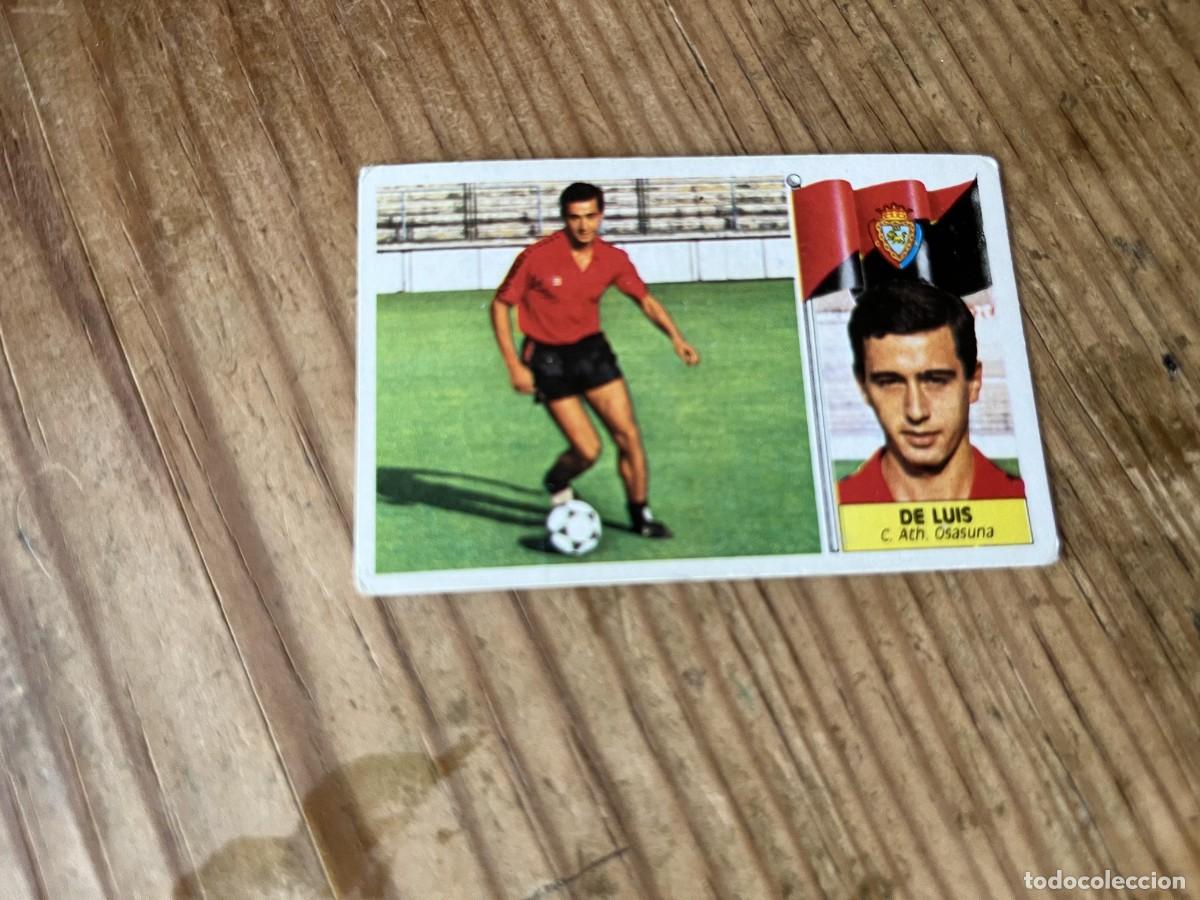 Cromos de f&uacute;tbol: CROMO SIN PEGAR NUNCA PEGADO ALBUM LIGA ESTE 86 87 1986 1987 OSASUNA DE LUIS