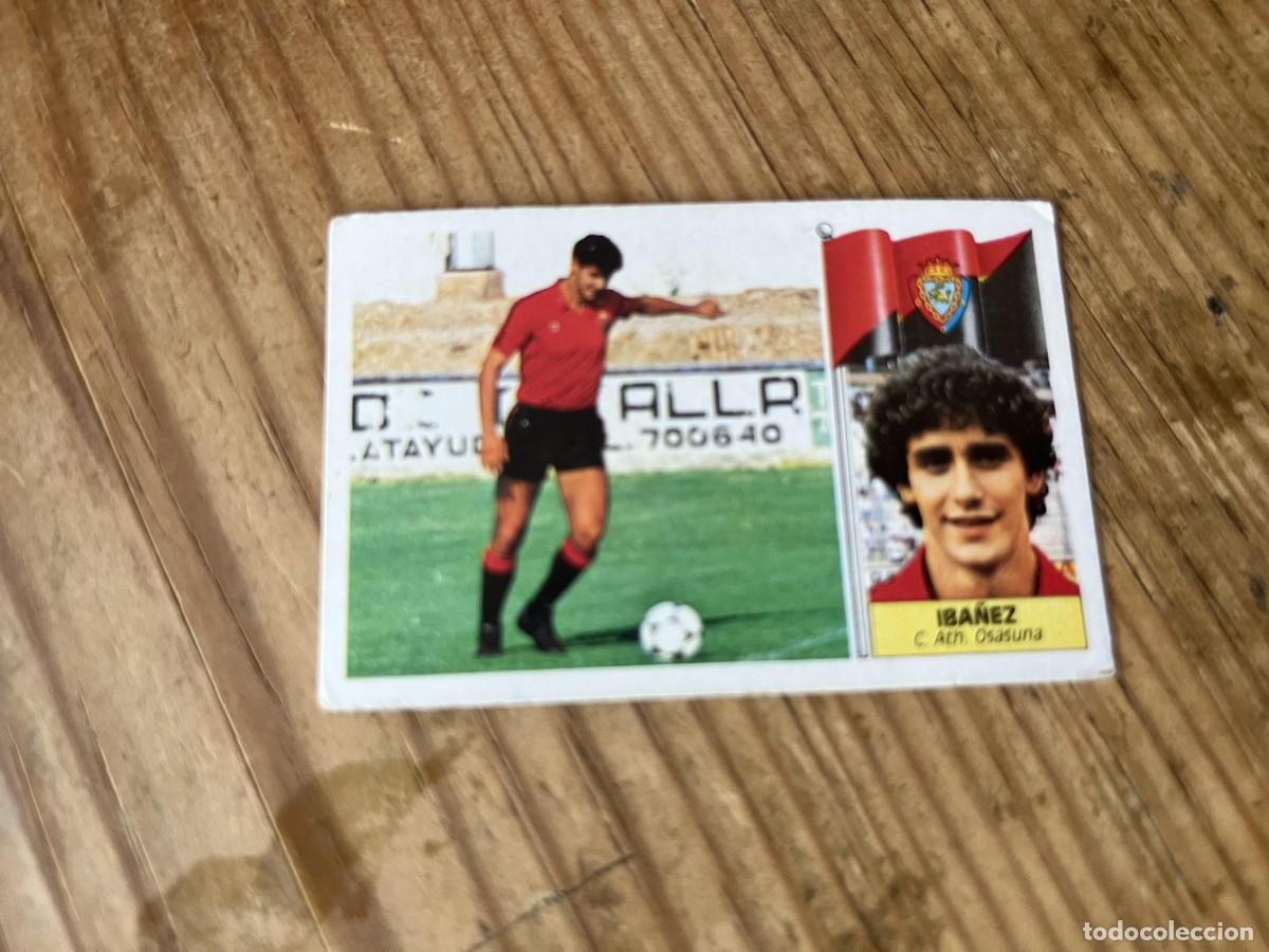 Cromos de f&uacute;tbol: CROMO SIN PEGAR NUNCA PEGADO ALBUM LIGA ESTE 86 87 1986 1987 OSASUNA IBA&Ntilde;EZ