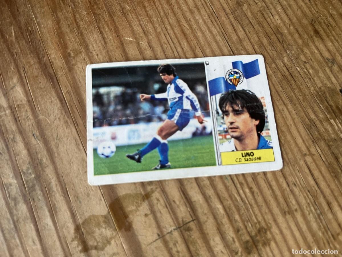 Cromos de f&uacute;tbol: CROMO SIN PEGAR NUNCA PEGADO ALBUM LIGA ESTE 86 87 1986 1987 SABADELL LINO