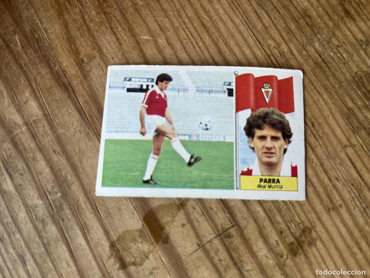 Fu&szlig;ball-Sticker: CROMO SIN PEGAR NUNCA PEGADO ALBUM LIGA ESTE 86 87 1986 1987 ULTIMOS FICHAJES # 1 REAL MURCIA PARRA