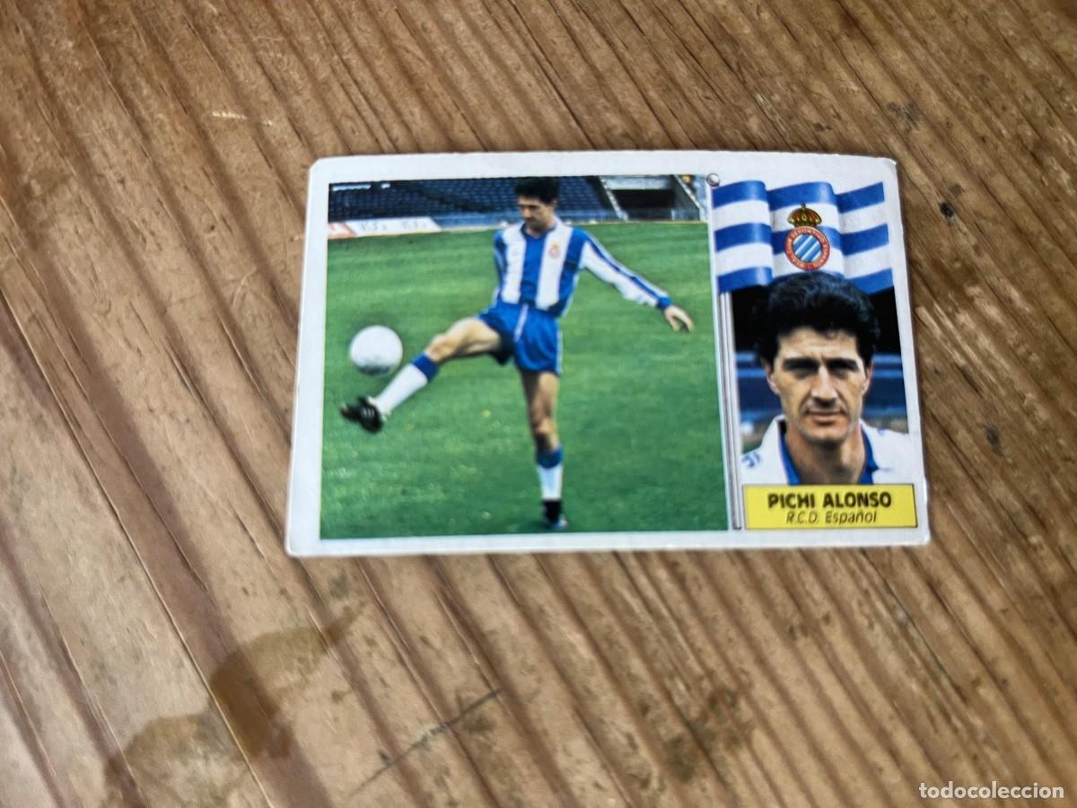 Cromos de f&uacute;tbol: CROMO SIN PEGAR NUNCA PEGADO LIGA ESTE 86 87 1986 1987 ULTIMOS FICHAJES # 11 ESPANYOL PICHI ALONSO
