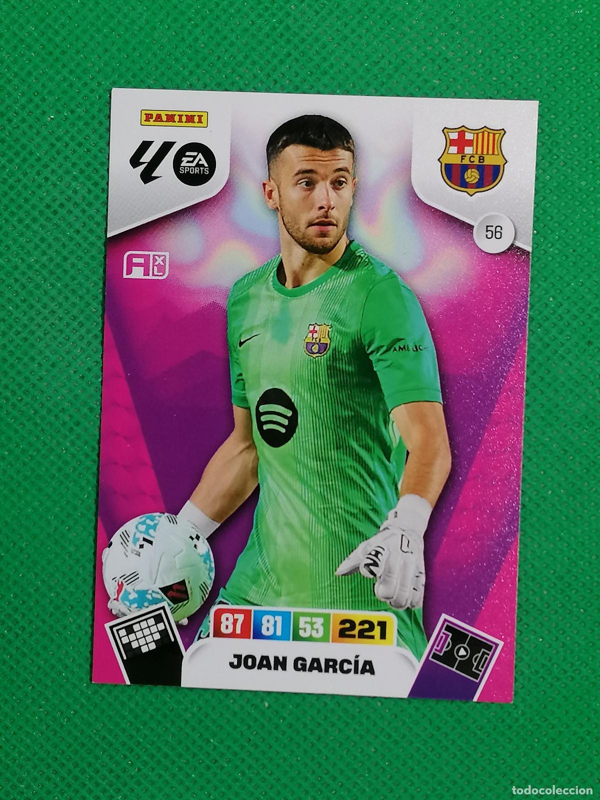Cromos de f&uacute;tbol: 56 JOAN GARCIA BARCELONA ⚽ LIGA ADRENALYN XL 2025 2026 25 26 ⚽