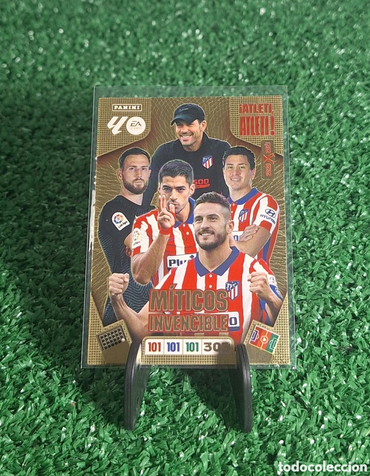 Cromos de f&uacute;tbol: MITICOS INVENCIBLE &iexcl;ATLETI! AXL 2025