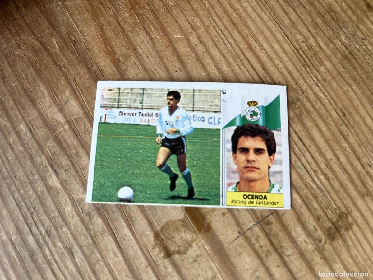 Cromos de f&uacute;tbol: CROMO SIN PEGAR NUNCA PEGADO LIGA ESTE 86 87 1986 1987 COLOCA RACING SANTANDER OCENDA