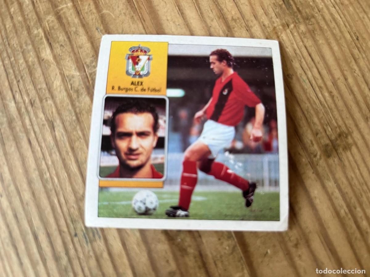 Football Stickers: CROMO DESPEGADO ALBUM LIGA ESTE 92 93 1992 1993 REAL BURGOS ALEX