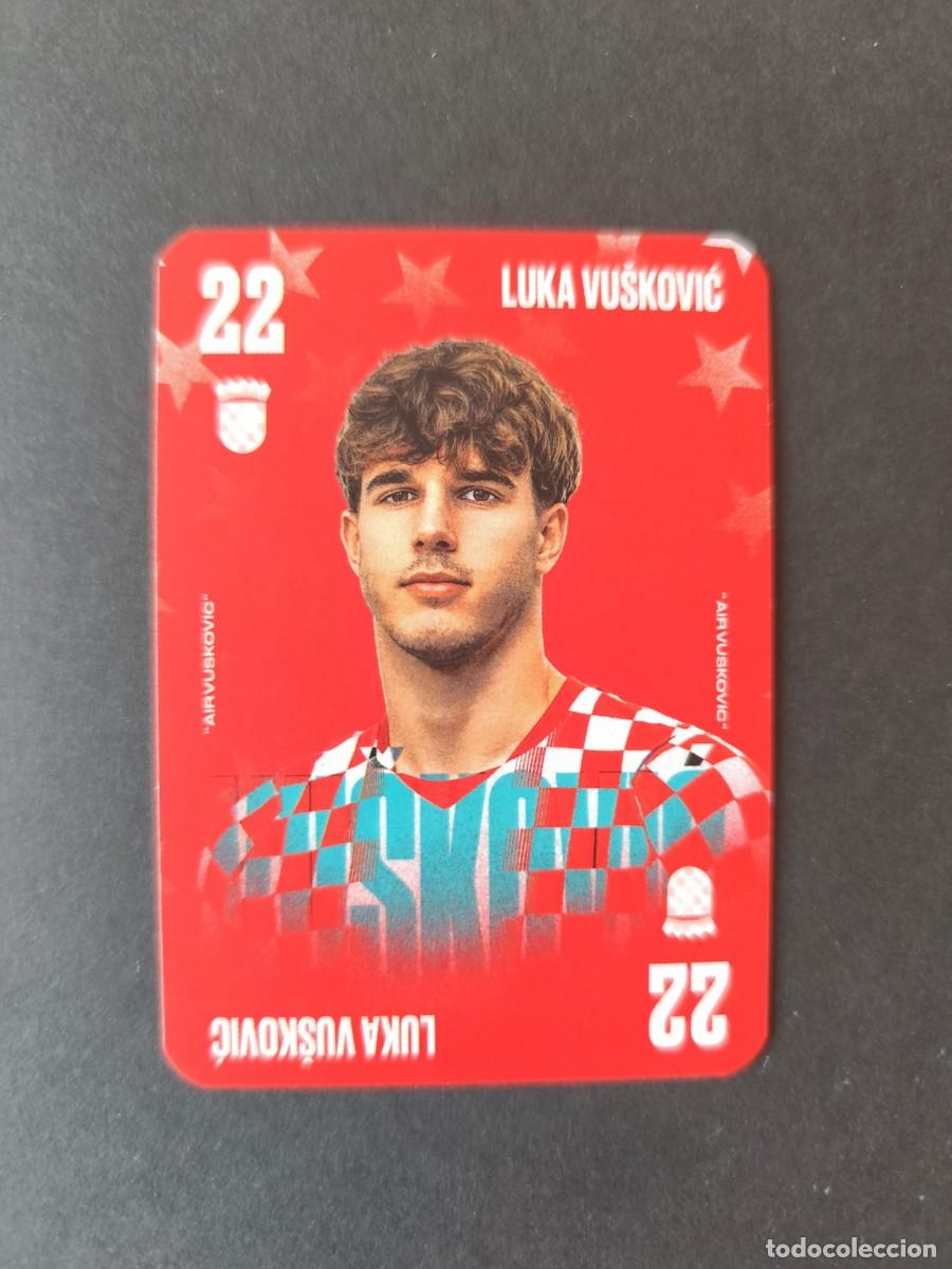 Cromos de f&uacute;tbol: LUKA VUSKOVIC STANDARD CARD CLUB LEGACYZ 2026 CROACIA