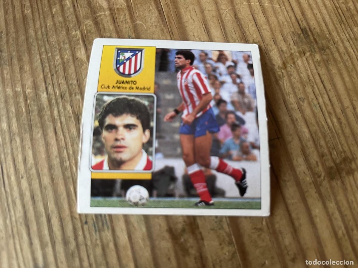 Cromos de f&uacute;tbol: CROMO SIN PEGAR NUNCA PEGADO ALBUM LIGA ESTE 92 93 1992 1993 ATLETICO MADRID JUANITO