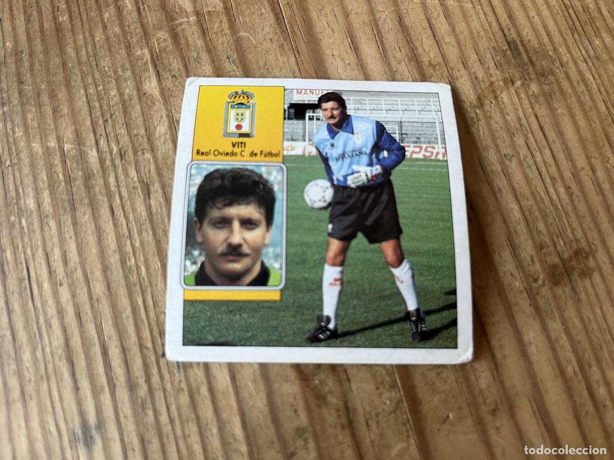 Cromos de f&uacute;tbol: CROMO SIN PEGAR NUNCA PEGADO ALBUM LIGA ESTE 92 93 1992 1993 REAL OVIEDO VITI