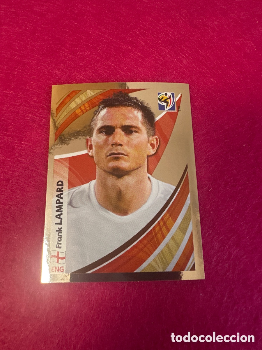 Cartes &agrave; collectionner de Football: LAMPARD(INGLATERRA) MUNDIAL SUDAFRICA 2010 SERIE ESPECIAL METALIZADA LETRA S RARO!!!