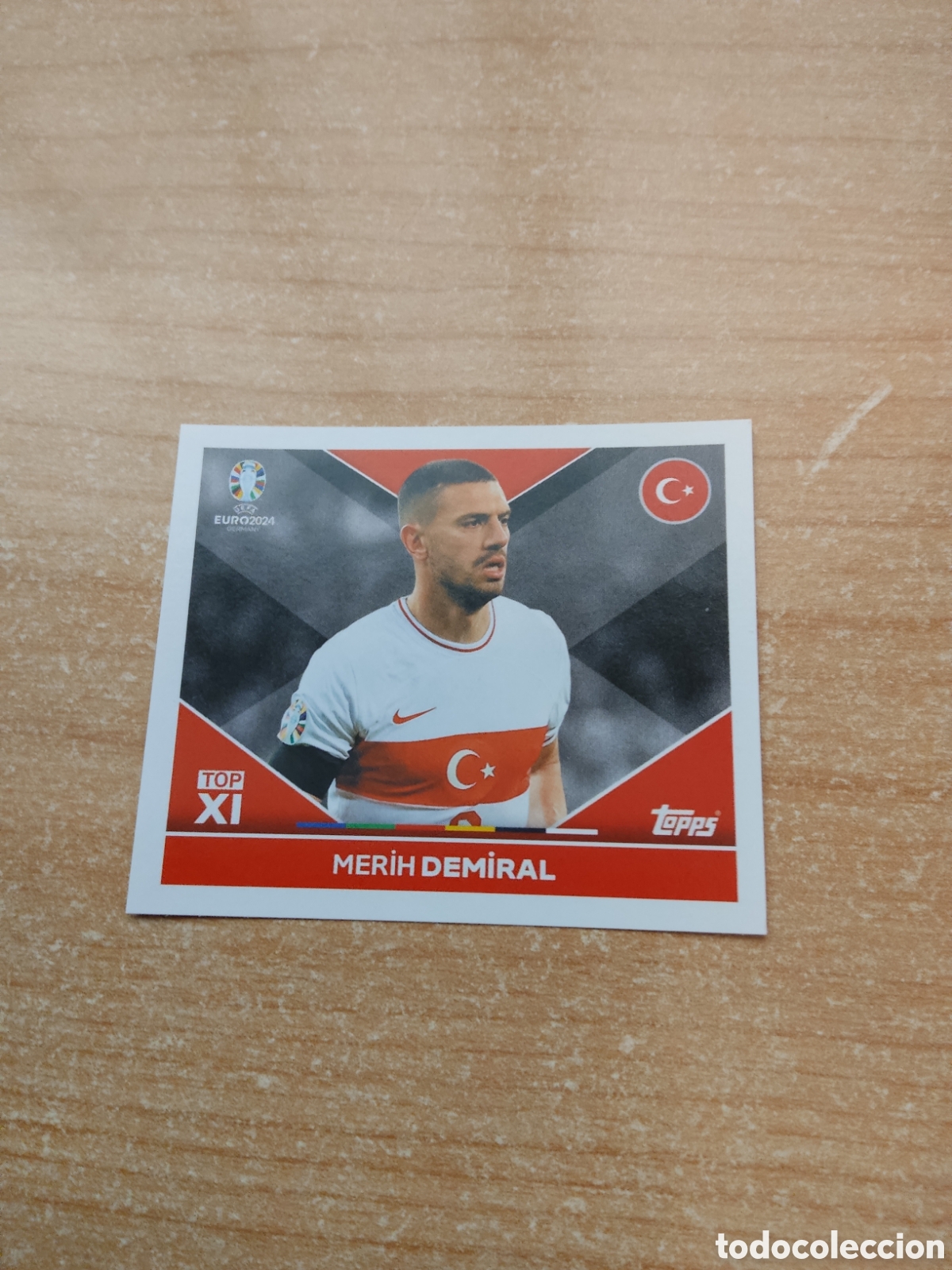 Cromos de f&uacute;tbol: TOP1 DEMIRAL TURQUIA EURO 2024 TOPPS