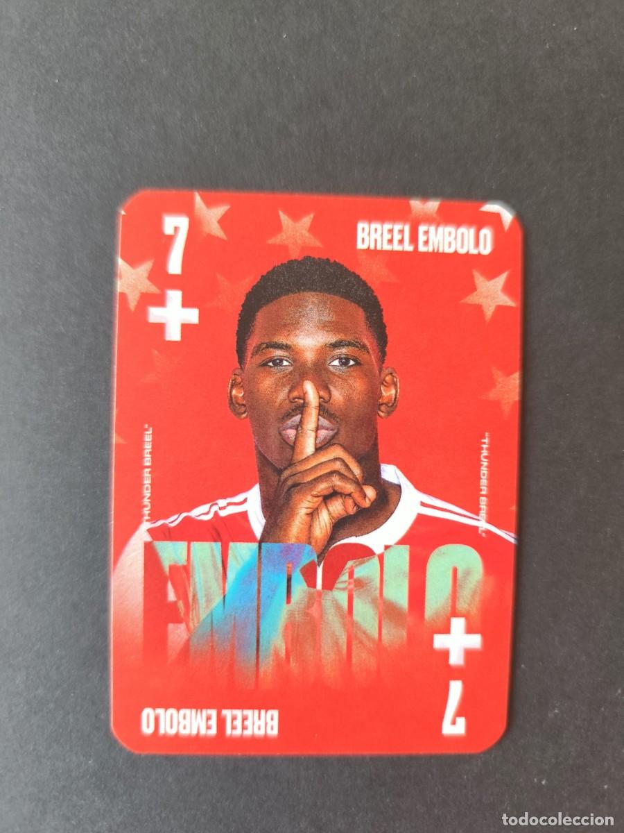 Cartes &agrave; collectionner de Football: BREEL EMBOLO STANDARD CARD CLUB LEGACYZ 2026 MONACO SUIZA