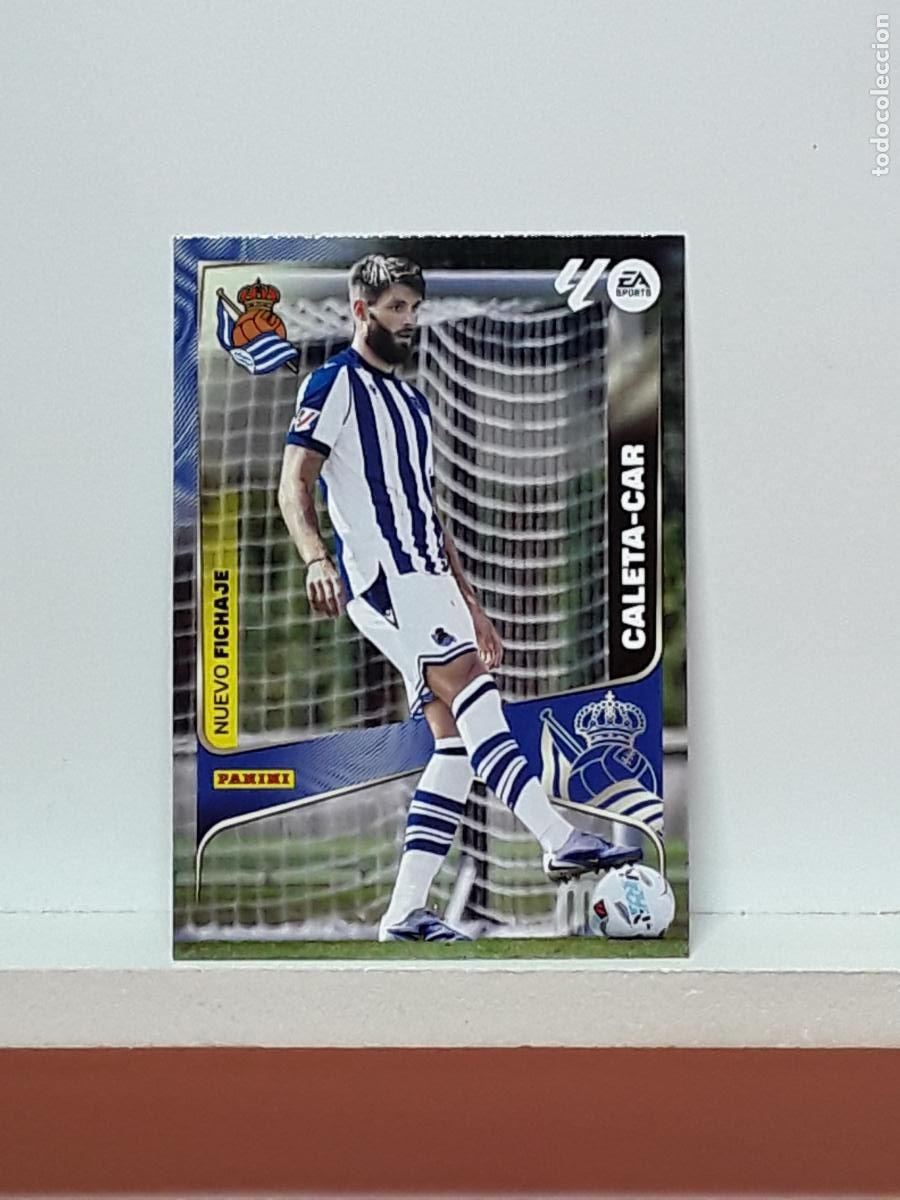 Cartes &agrave; collectionner de Football: MEGACRACKS 2025 2026 MGK 25 26 ALBUM PANINI LIGA N 457 REAL SOCIEDAD SEGUNDA DUJE CALETA-CAR