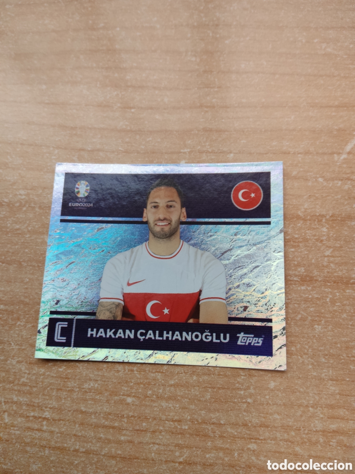 Cartes &agrave; collectionner de Football: 2 CALHANOGLU TURQUIA EURO 2024 TOPPS
