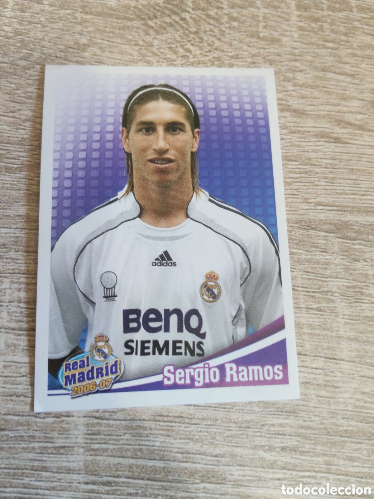 Cromos de f&uacute;tbol: Panini Real Madrid liga 2006 2007 06 07 49 Sergio Ramos