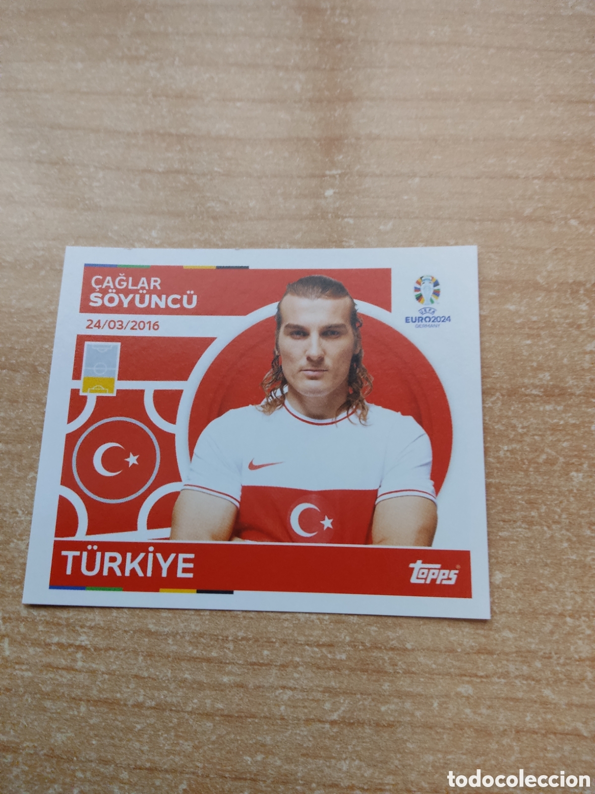 Figurine di Calcio: 6 SOYUNCU TURQUIA EURO 2024 TOPPS
